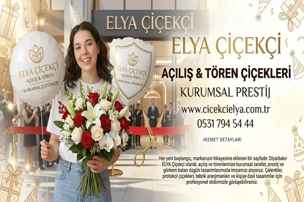 Diyarbakır Açılış ve Tören Çelenk Modelleri