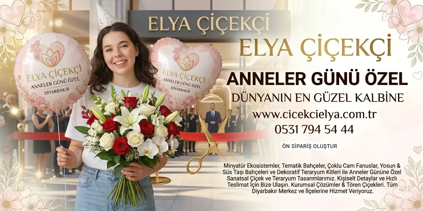 Elya Çiçekçilik Anneler Günü Özel Tasarım Çiçekleri