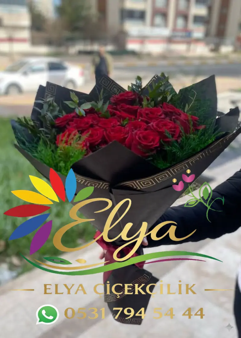 21’li Gül Buketi: Kalpten Gelen Bir Bağlılık - Diyarbakır Çiçek Gönder