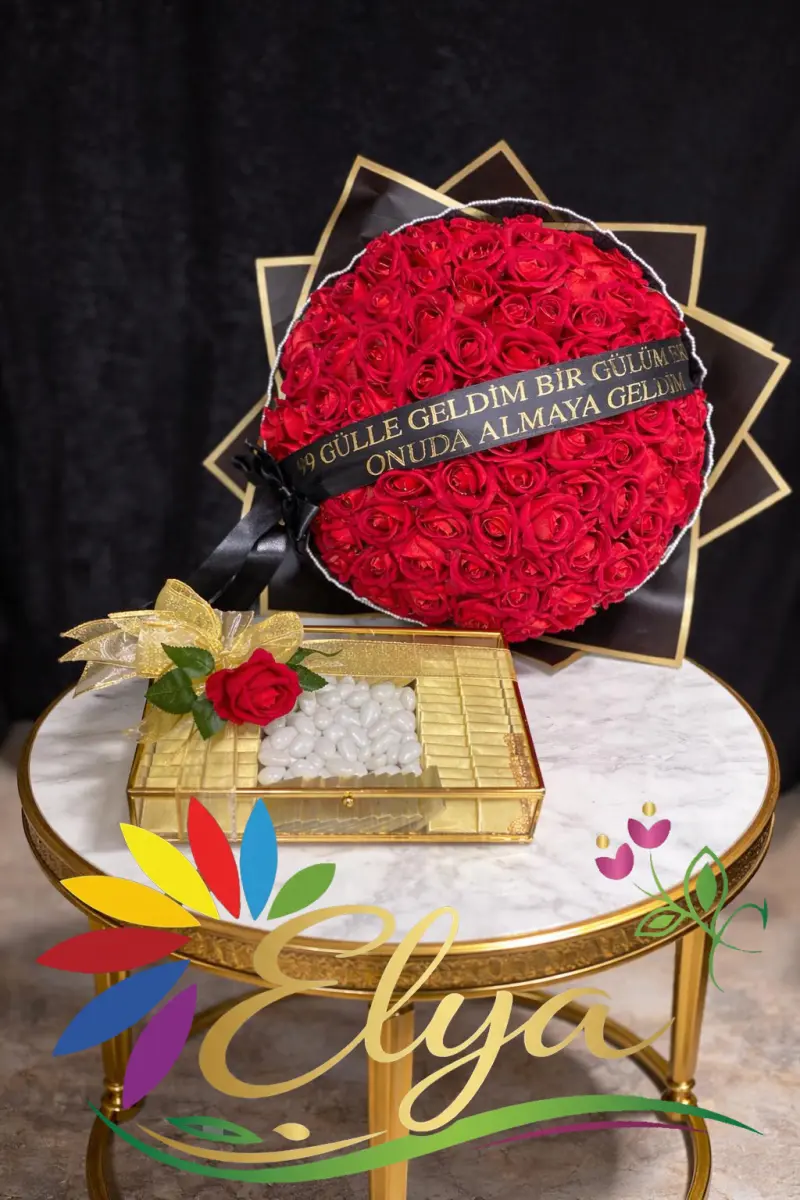99’lu İsteme Seti: Bir Ömürlük Sözün En Şık Şahidi - Diyarbakır Çiçek Gönder