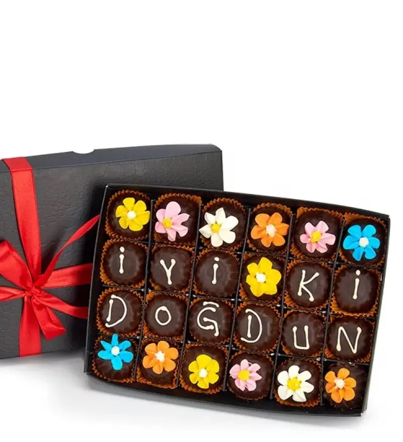 Lezzetli Doğum Günü Çikolata Kutusu - Diyarbakır Çiçek Gönder