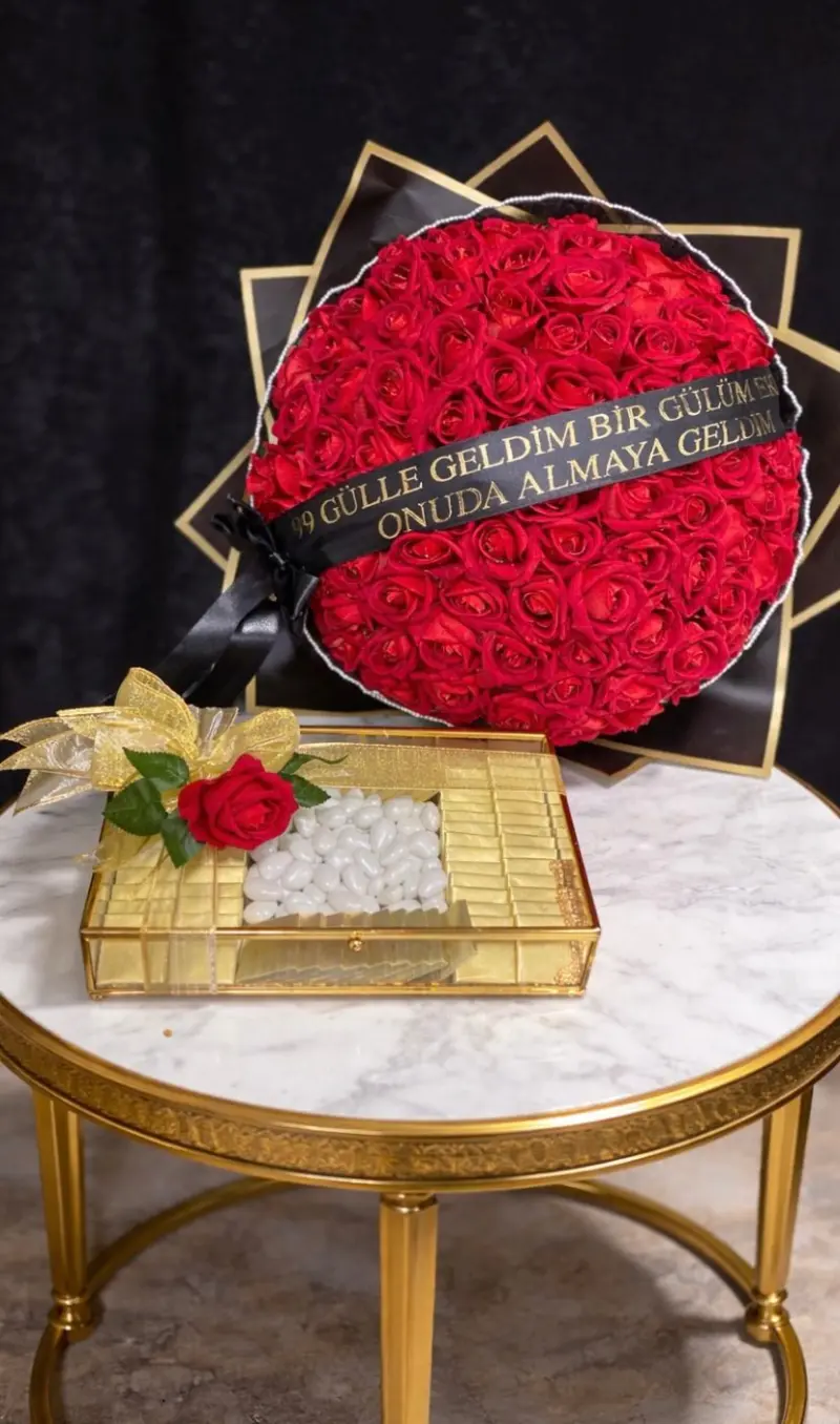 Premium Nişan Aranjmanı - Diyarbakır İsteme Çiçeği